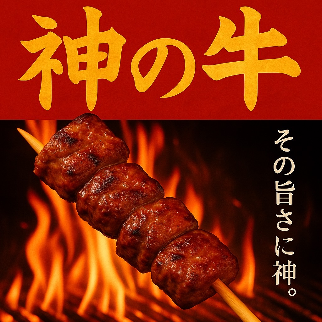 神の牛串